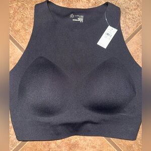 OFFLINE by Aerie Goals High Neck
Sports Bra NWT black size M medium